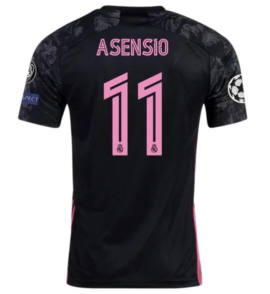 Real Madrid Football Kit Third Soccer Jersey MARCO ASENSIO #11 2020/21